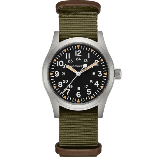 H69529933 Khaki Field Mechanical