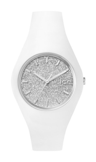 ICE-WATCH 001351- Glitter -White Silver-Medium- 3H