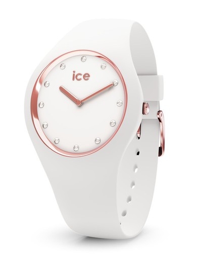 ICE-WATCH Cosmos - White Rose-gold - Small - 2H
