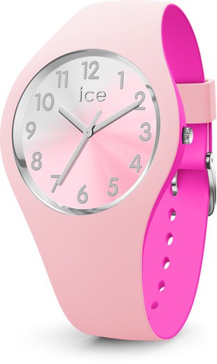 ICE-WATCH Duo  Chic - Pink Silver - Small - 3H