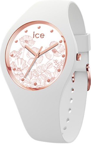 ICE-WATCH Flower - Spring white - Medium - 3H