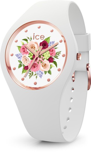 ICE-WATCH Flower - White bouquet - Small - 3H