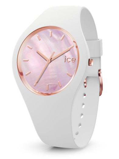 ICE-WATCH Pearl - White pink - Small - 3H