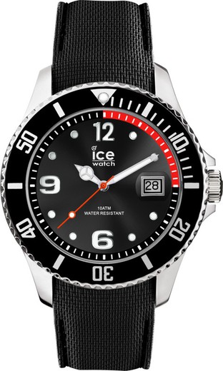 ICE-WATCH Steel - Black - Large - 3H