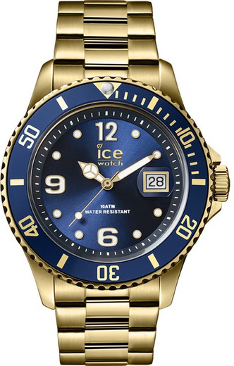 ICE-WATCH Steel - gold blue - Large - 3H