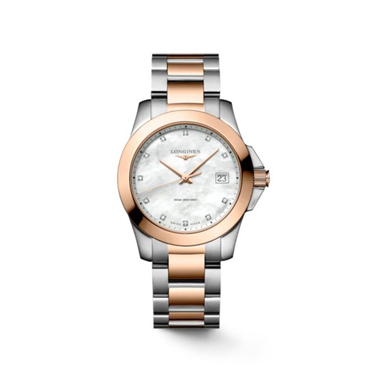 Reloj Mujer Longines L3.377.3.88.7  Ø 34.00 Conquest