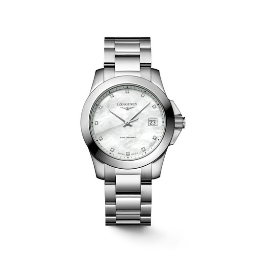 Reloj Mujer Longines L3.377.4.87.6  Ø 34.00 Conquest