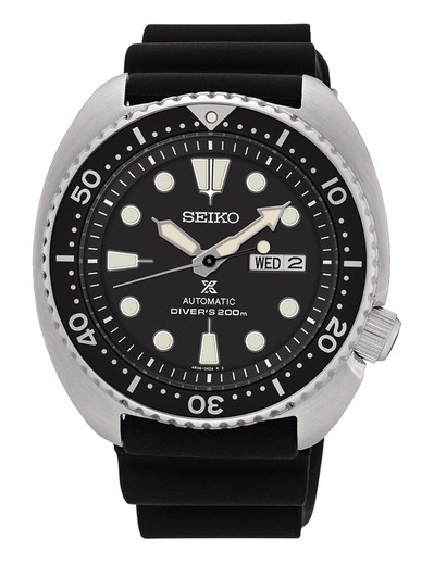 Reloj Prospex Diver's Automático Tortuga Negro calibre 4R36