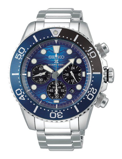 Reloj Prospex SaveTheOcean Tiburón Crono Solar calibre V175