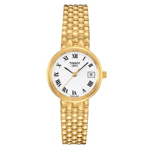 Tissot Goldrun Sapphire Lady 18K Gold colección T-Gold