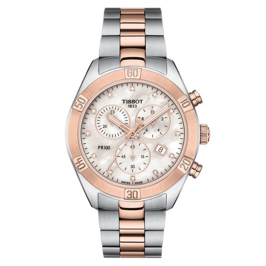 Tissot PR 100 Sport Chic Chronograph colección T-Classic