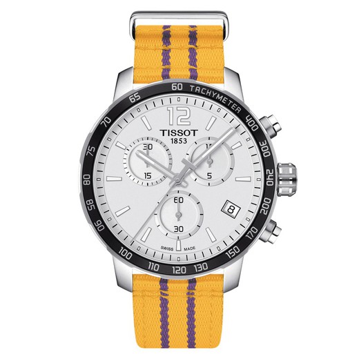 Tissot Quickster Chronograph NBA Los Angeles Lakers colección Colecciones Especiales