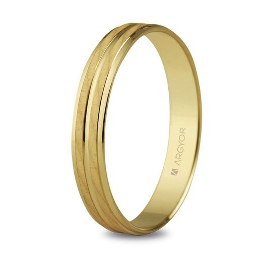 5140340. Alianza de oro blanco de 18 Quilates