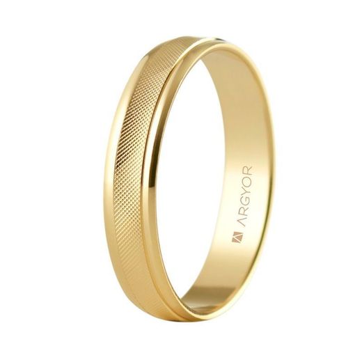 5140501. Alianza de oro de 18 Quilates