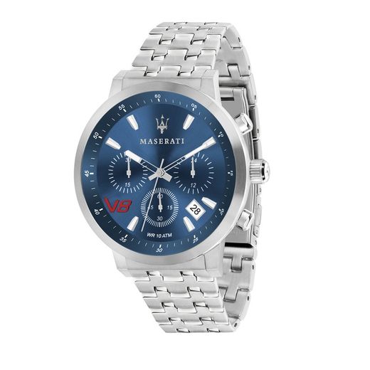 R8873134002 Maserati Granturismo 44mm CHR Blue Dial BR