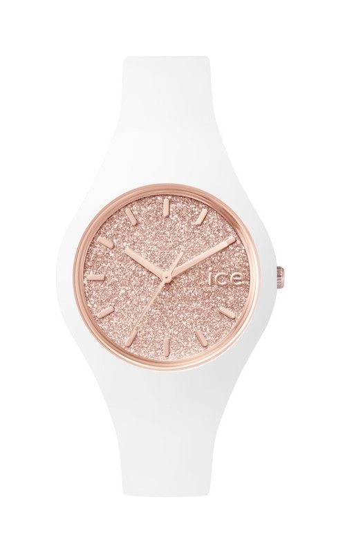 ICE-WATCH 001343-Glitter-White Rosegold-Small-3H