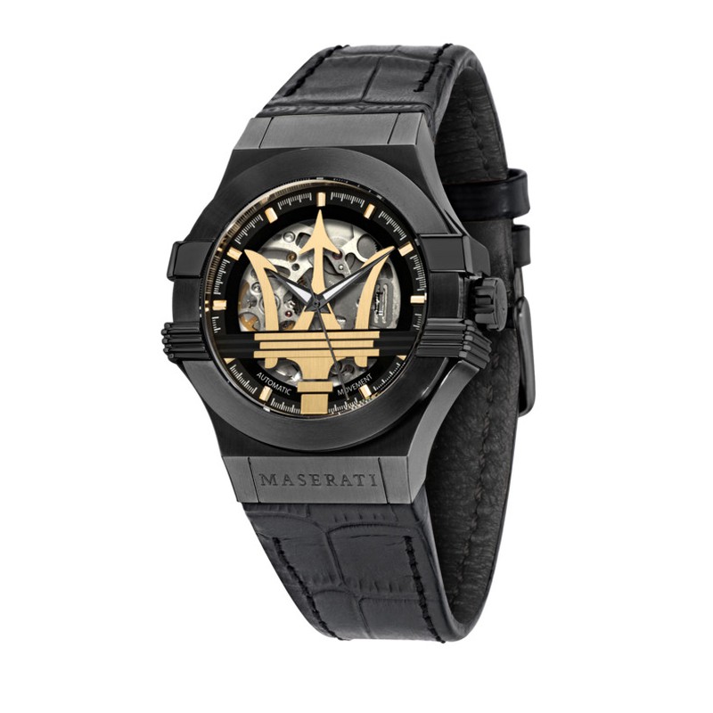 Reloj hombre Maserati Potenza Auto Black Dial R8821108002 — Sala Joiers