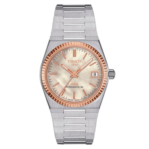 prx powermatic 80 35MM steel and 18K gold beizel