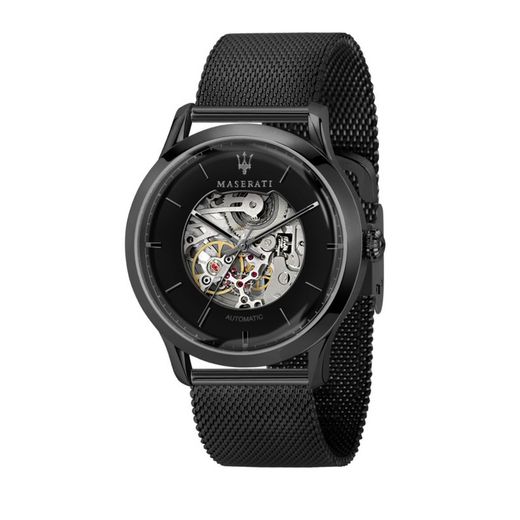 Ricordo 42mm Auto Black Dial Mesh Br Blk