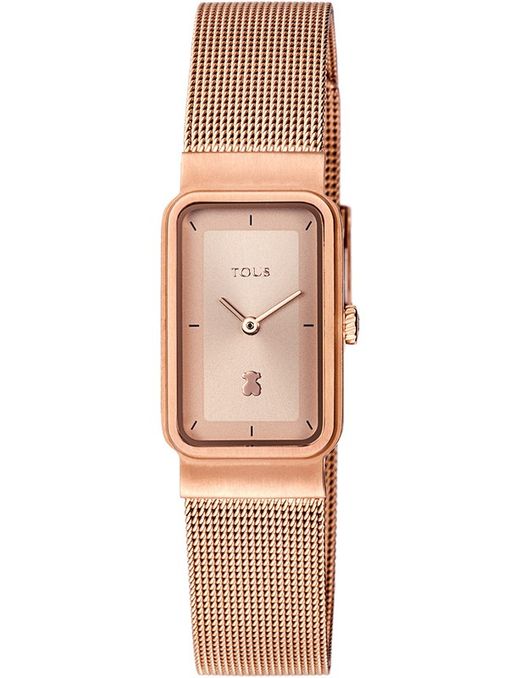 Reloj Tous Squared Mesh Iprg Esf Rosé Esterilla