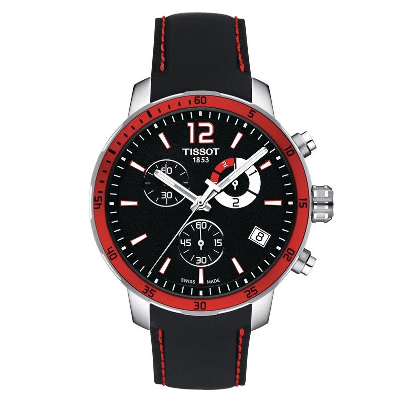 tissot quickster chronograph football